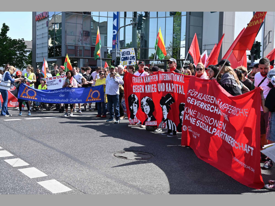 Maikundgebung des DGB in Giessen