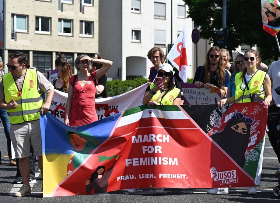 Maikundgebung des DGB in Giessen Maikundgebung des DGB in Giessen