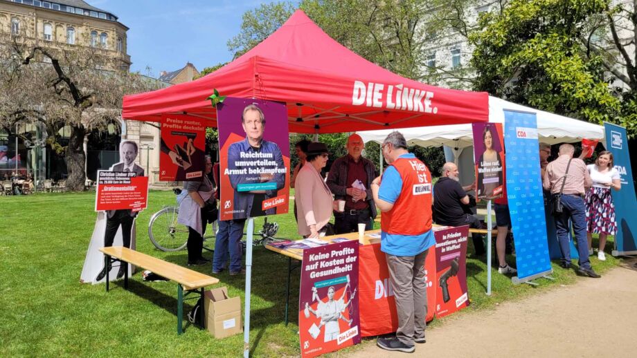 Maikundgebung in Wiesbaden Maikundgebung in Wiesbaden