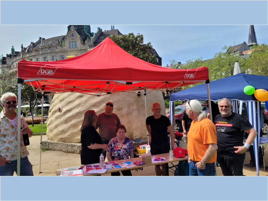 Maikundgebung in Wiesbaden