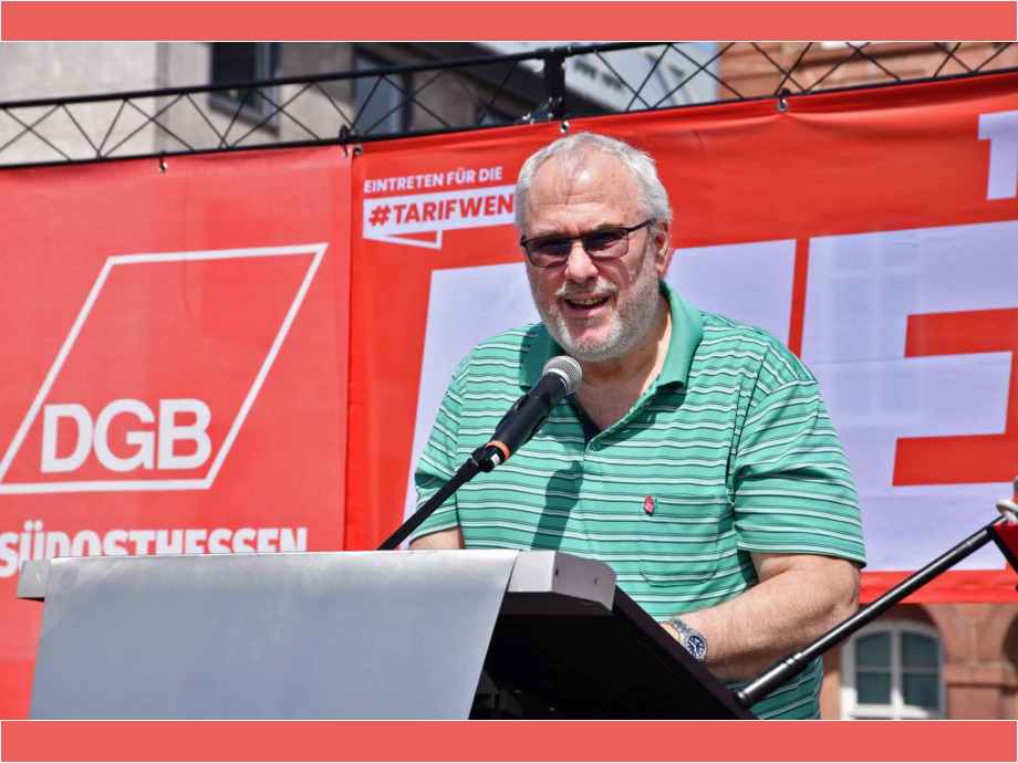 Mai-Kundgebung und Maifest in Hanau