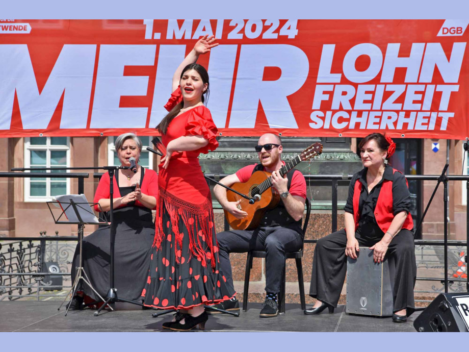 Mai-Kundgebung und Maifest in Hanau