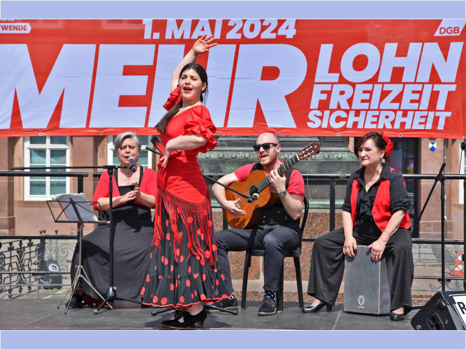 Mai-Kundgebung und Maifest in Hanau