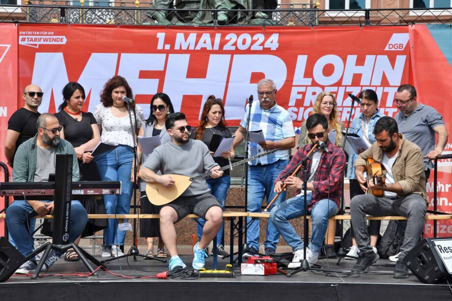 Mai-Kundgebung und Maifest in Hanau Mai-Kundgebung und Maifest in Hanau