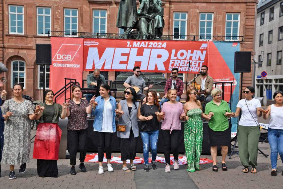 Mai-Kundgebung und Maifest in Hanau Mai-Kundgebung und Maifest in Hanau