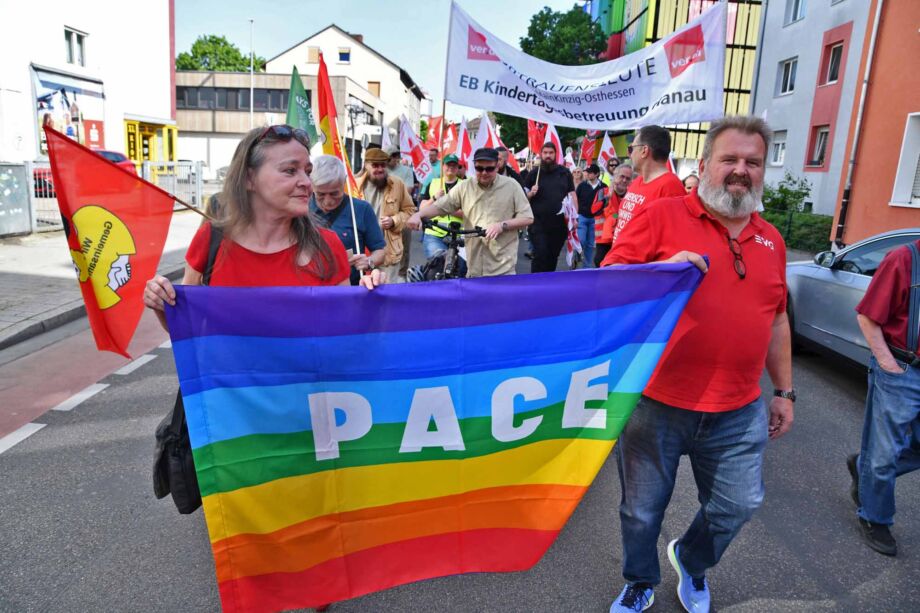 Mai-Kundgebung und Maifest in Hanau Mai-Kundgebung und Maifest in Hanau