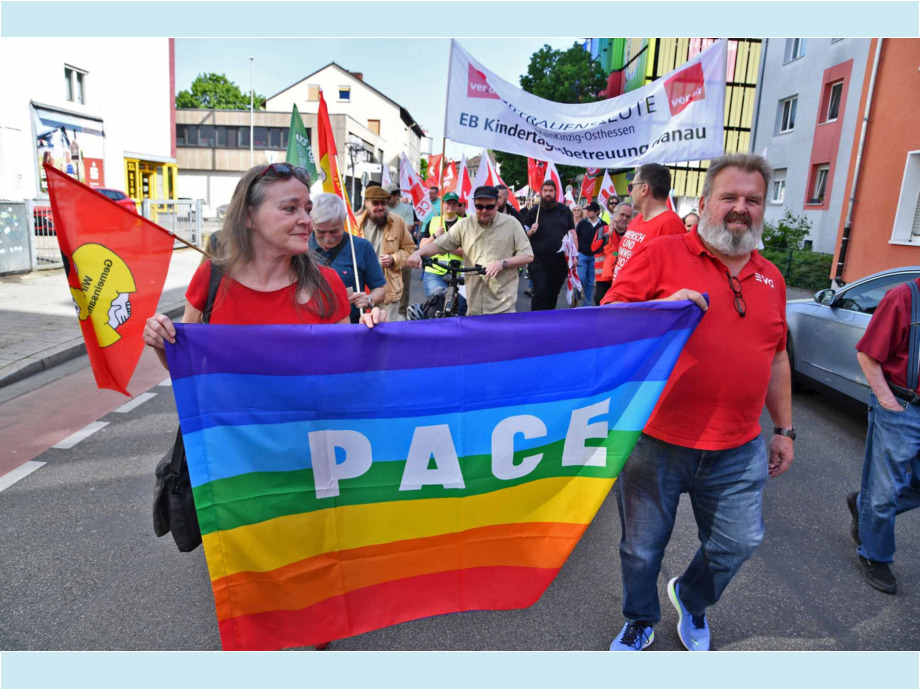 Mai-Kundgebung und Maifest in Hanau