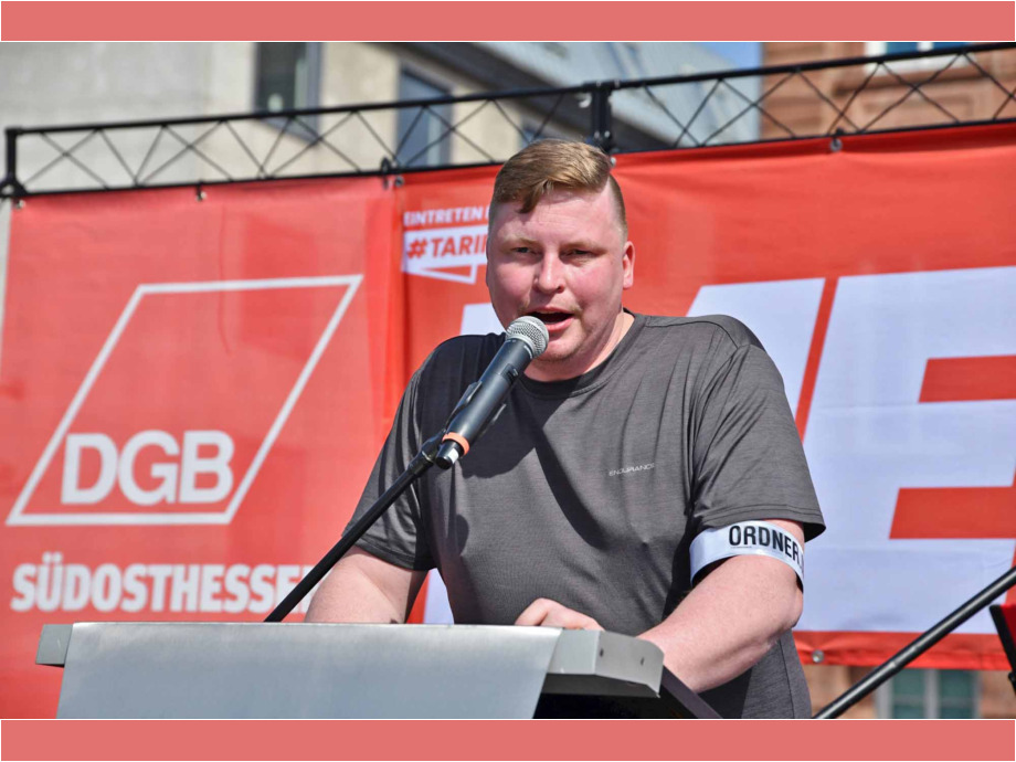 Mai-Kundgebung und Maifest in Hanau
