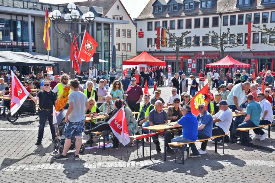 Mai-Kundgebung und Maifest in Hanau Mai-Kundgebung und Maifest in Hanau