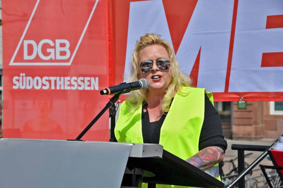 Mai-Kundgebung und Maifest in Hanau Mai-Kundgebung und Maifest in Hanau