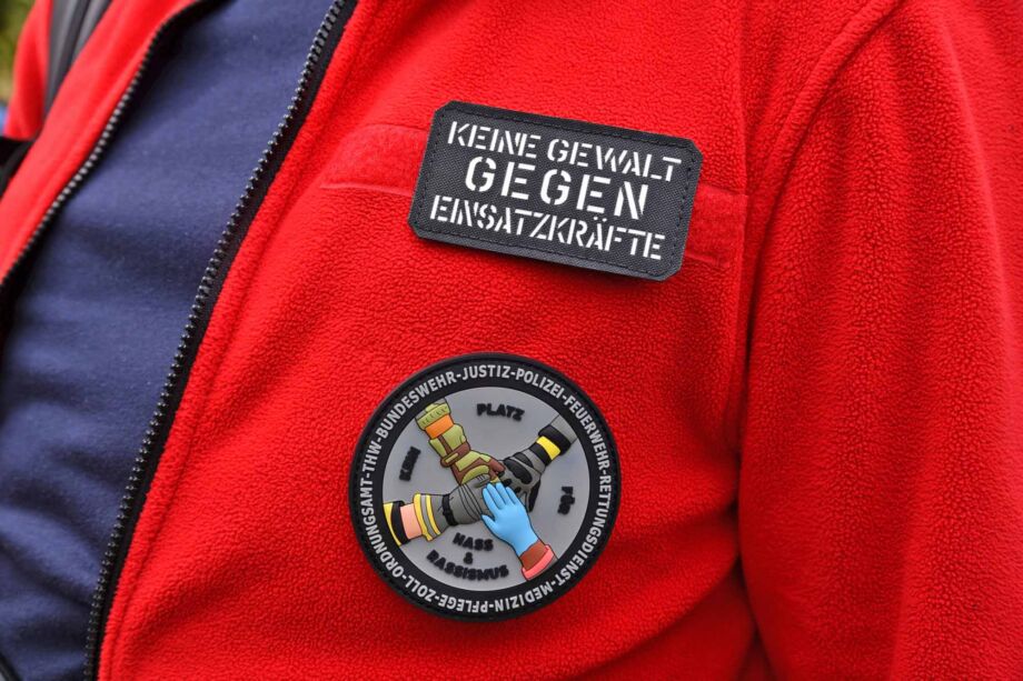 Keine Gewalt gegen Rettungskräfte - Demonstration am 4. Mai 2024 in Frankfurt Keine Gewalt gegen Rettungskräfte - Demonstration am 4. Mai 2024 in Frankfurt