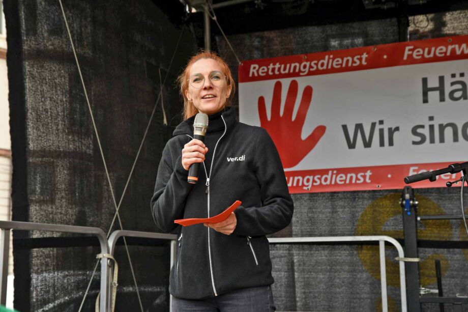 Keine Gewalt gegen Rettungskräfte - Demonstration am 4. Mai 2024 in Frankfurt Keine Gewalt gegen Rettungskräfte - Demonstration am 4. Mai 2024 in Frankfurt