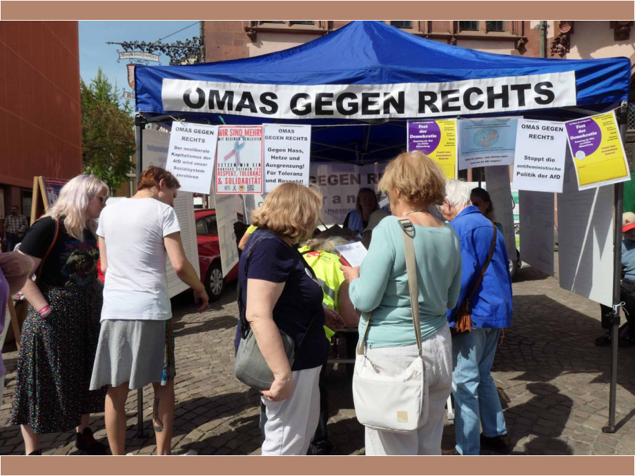 Demonstration und Kundgebung zum 1. Mai 2024 in Frankfurt am Main