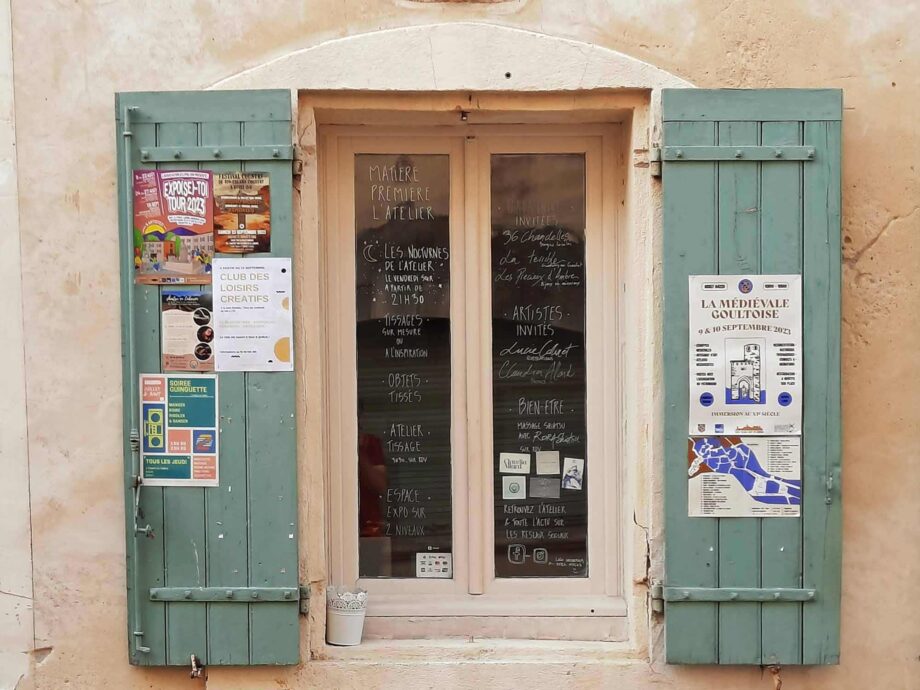 Schaufenster Goult - Provence