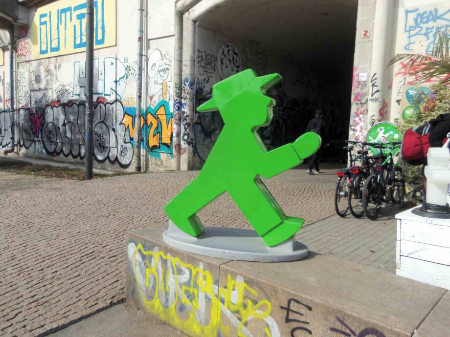 Grünes Männchen