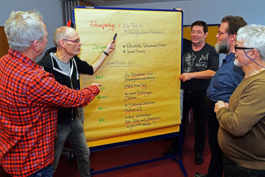 Arbeitsgruppe unseres Jahresworkshops im Januar 2018 Arbeitsgruppe unseres Jahresworkshops im Januar 2018