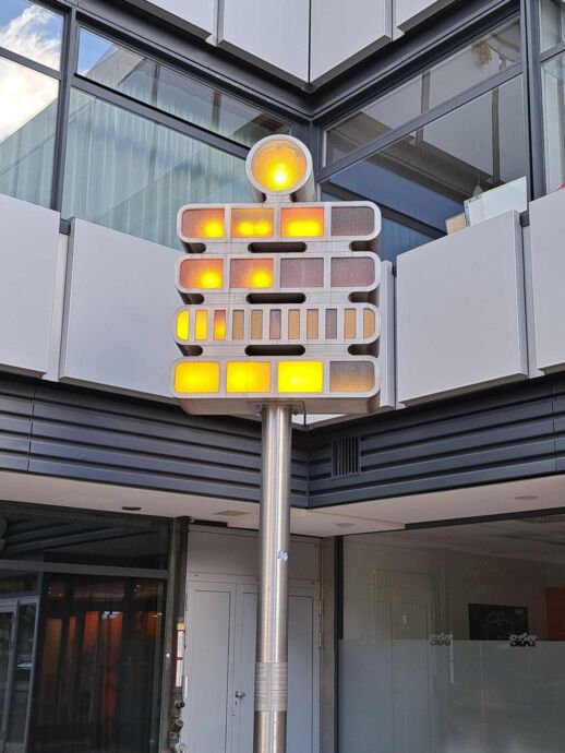 Die Mengenlehreuhr in Berlin