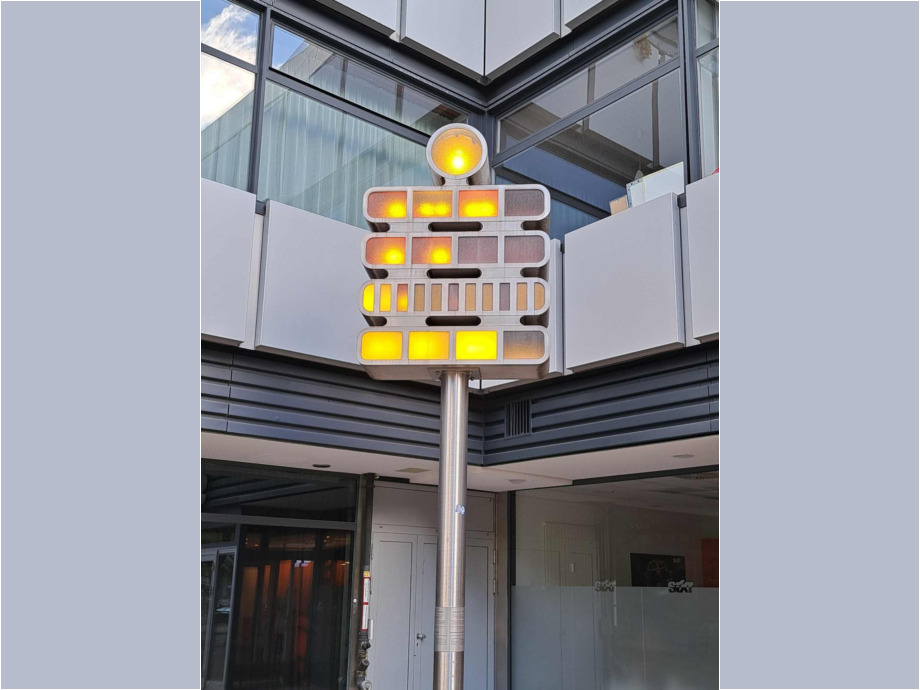 Die Mengenlehreuhr in Berlin