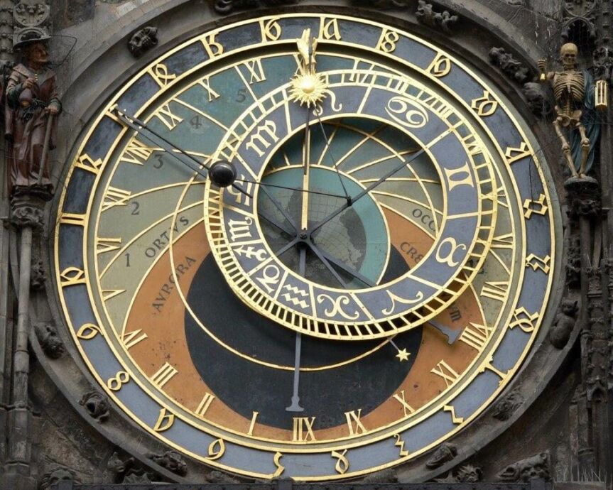 Turmuhr Prag