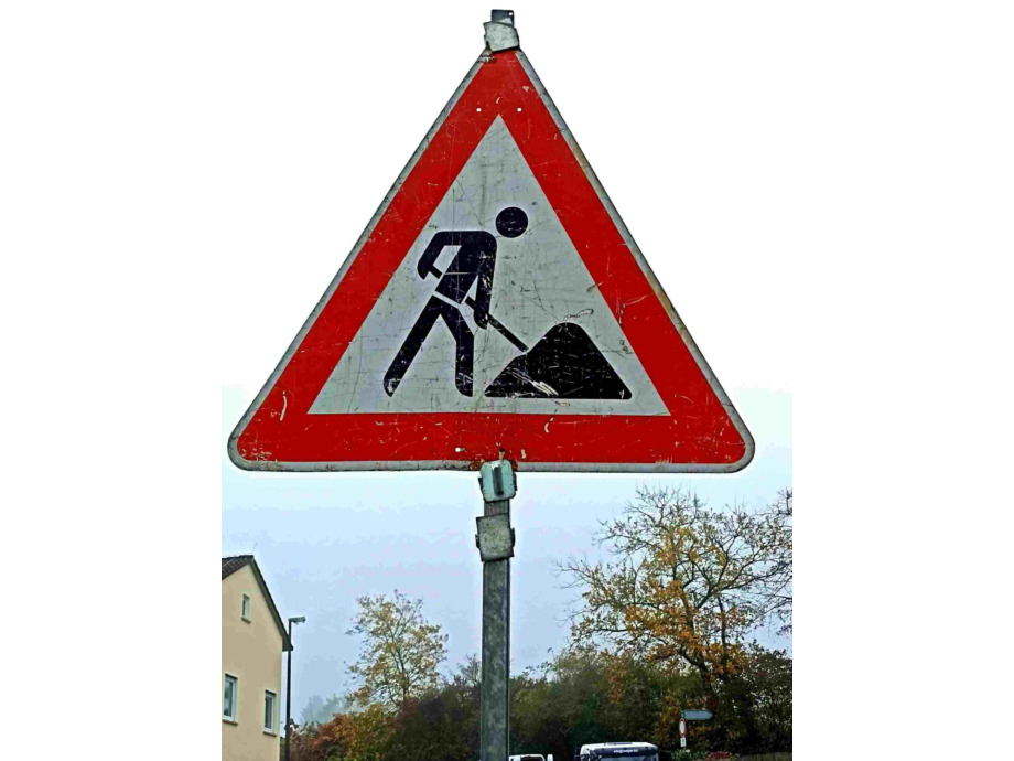 Straßenarbeiten