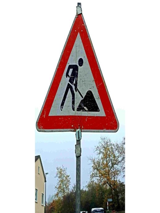 Straßenarbeiten