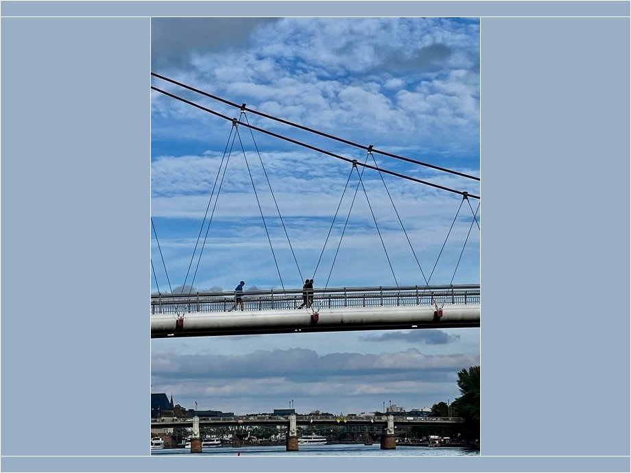 Brücke in Frankfurt