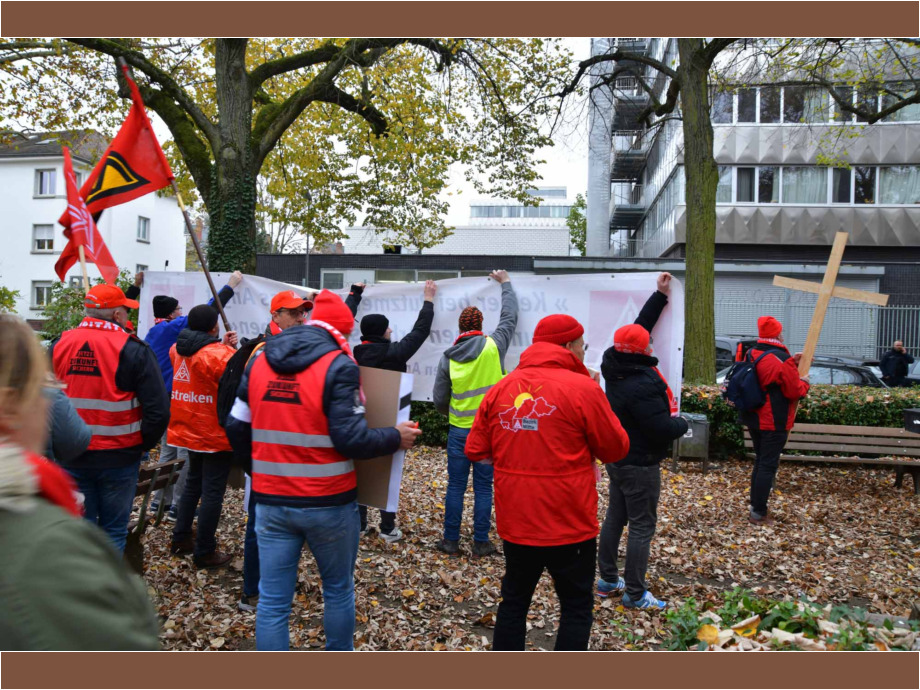 Lautstark vor der chinesischen Botschaft