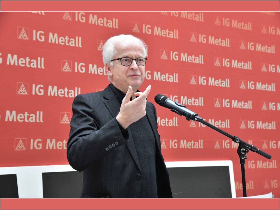 Unterstützung in der Hauptverwaltung der IG Metall