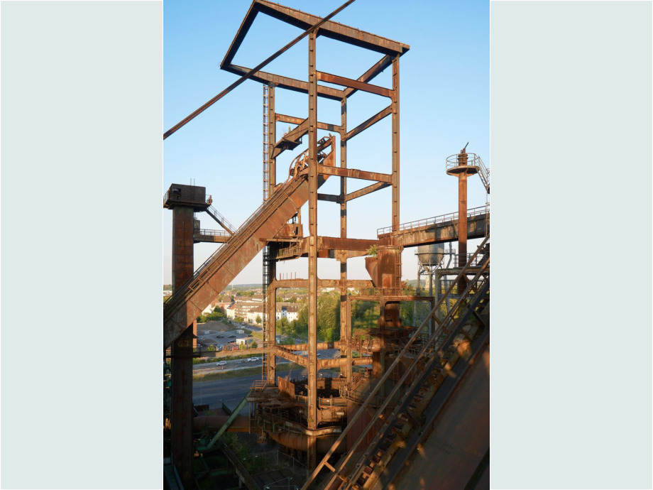 Förderturm Stahlwerk Dortmund ehemals Phoenix