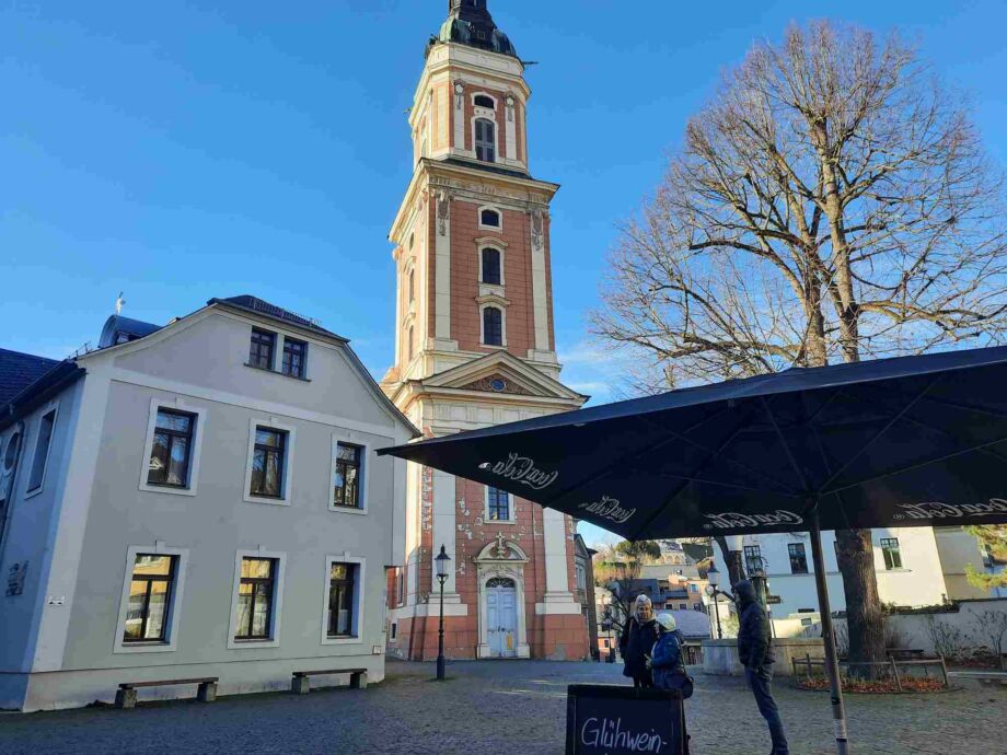 Kirchturm in Greiz