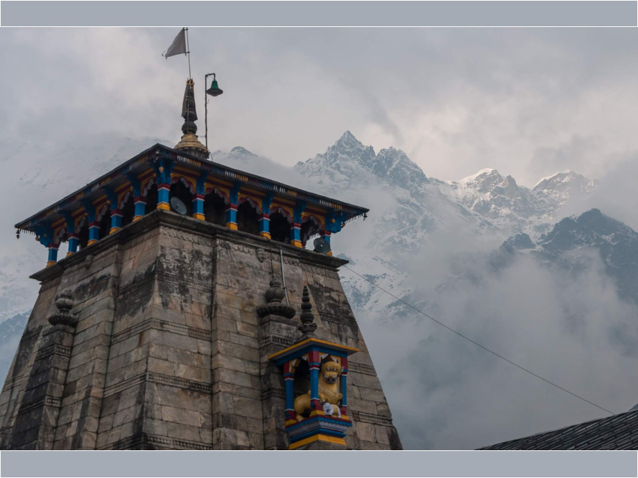 Hindutempel in Kedarnath