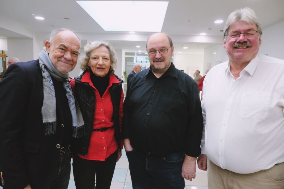 Begrüßung im Gewerkschaftshaus Begrüßung im Gewerkschaftshaus