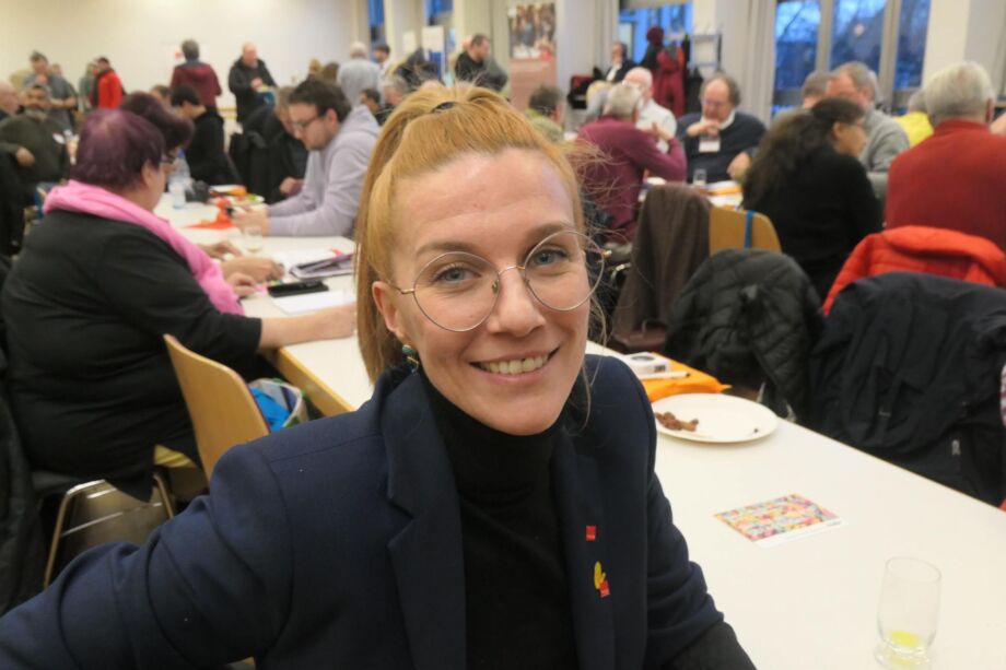 Natalie Jopen, stellvertretende Landesbezirksleiterin Natalie Jopen, stellvertretende Landesbezirksleiterin