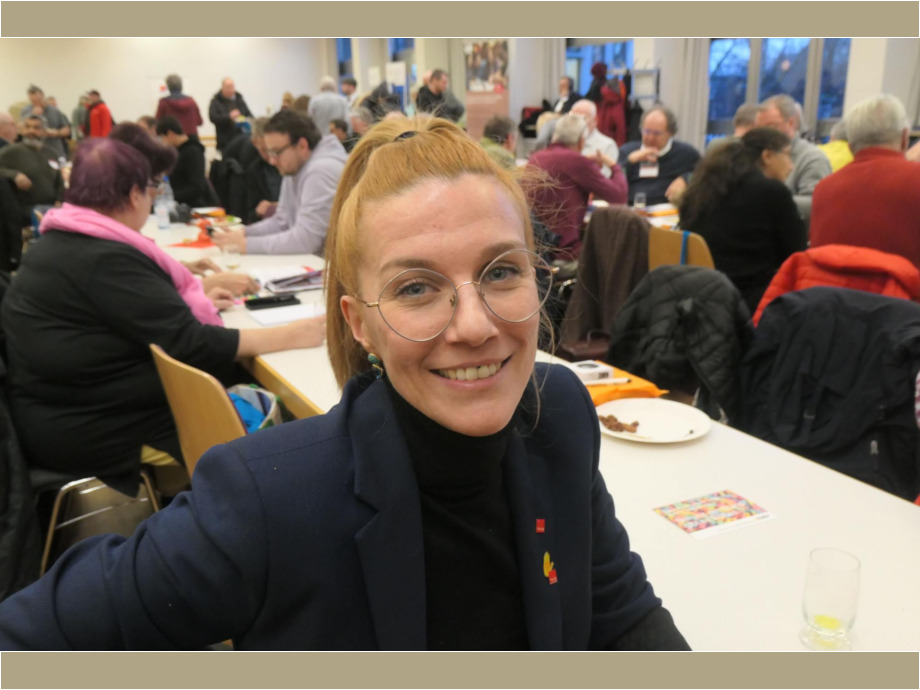 Natalie Jopen, stellvertretende Landesbezirksleiterin Natalie Jopen, stellvertretende Landesbezirksleiterin