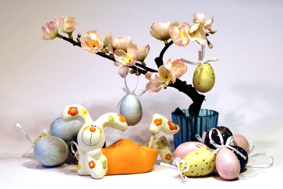 Die Kuschelecke des Osterhasen