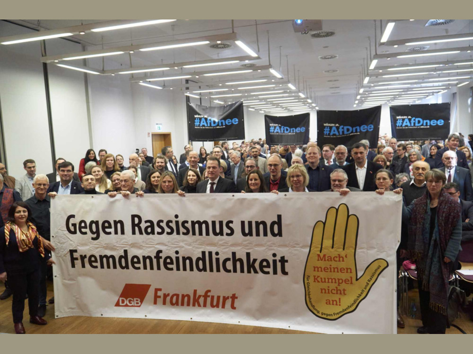 Klare Kante gegen Rechts