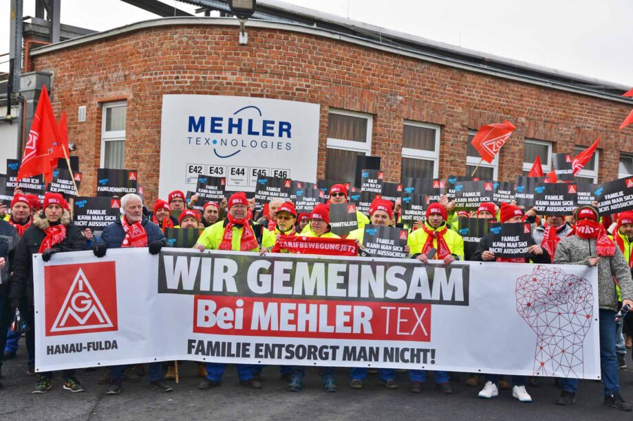 Aktive Mittagspause bei Mehler Texnologies in Fulda