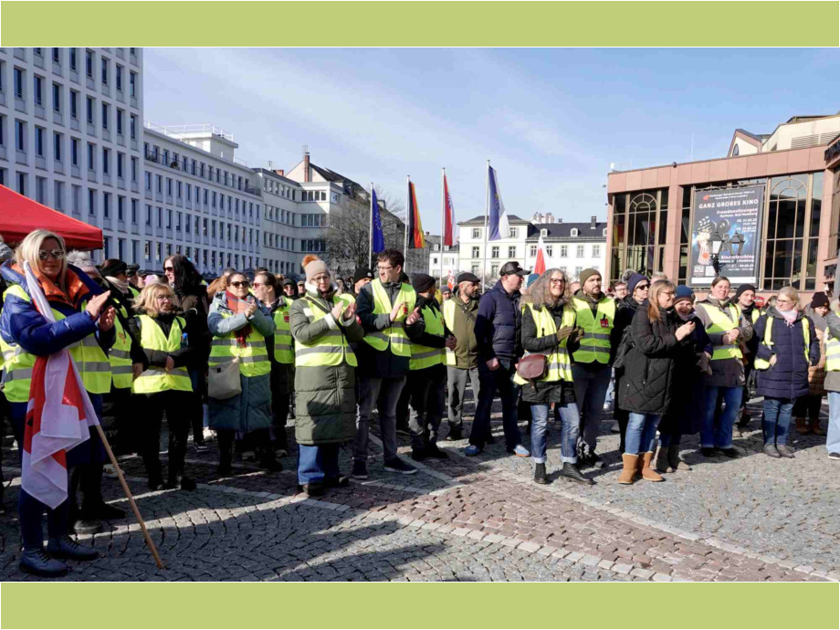 Warnstreik im öffentlichen Dienst Bad Homburg Warnstreik im öffentlichen Dienst Bad Homburg