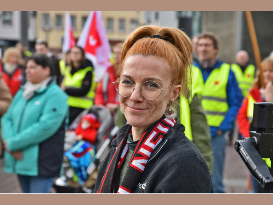 Natalie Jopen, stellvertretende Landesbezirksleiterin