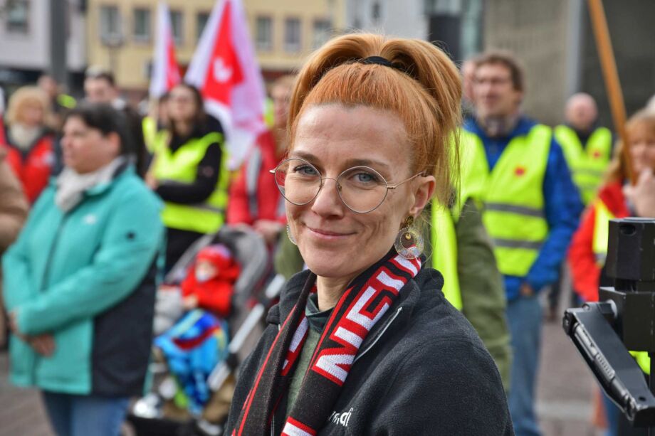 Natalie Jopen, stellvertretende Landesbezirksleiterin