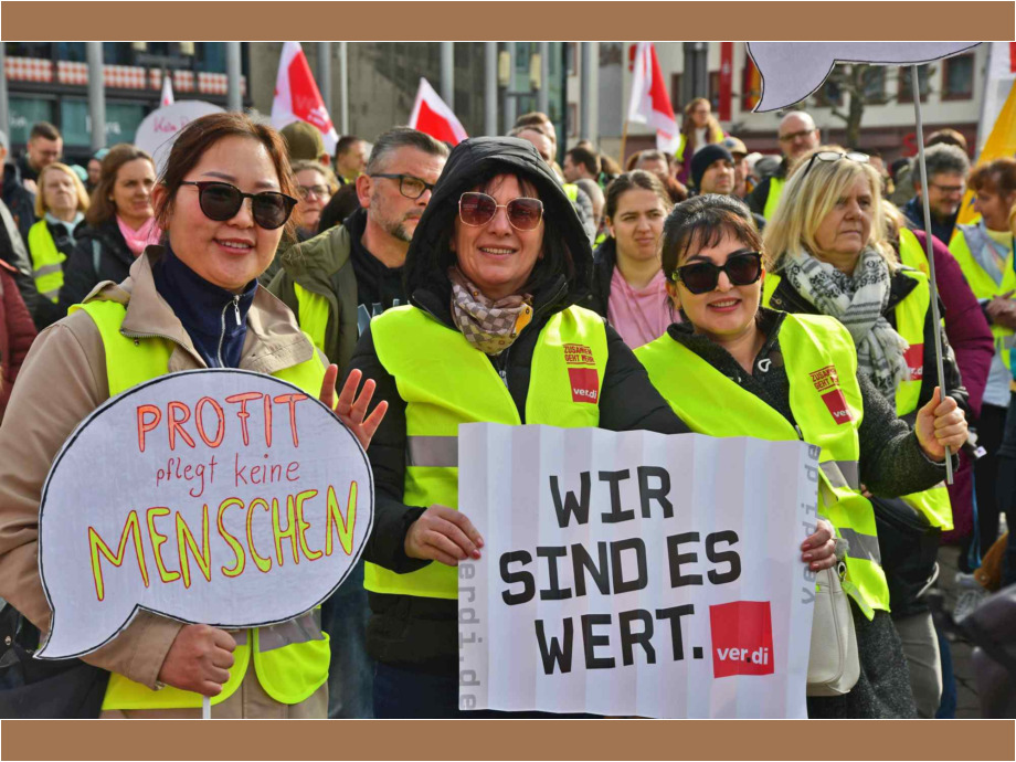 Gut gelaunt und fest entschlossen