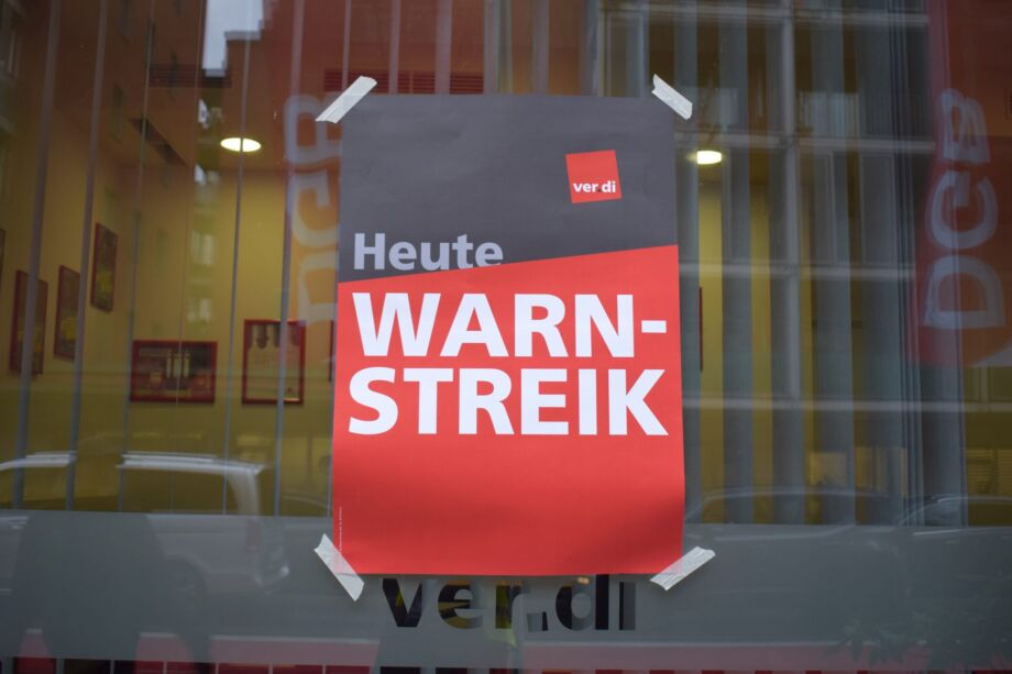 Heute Warnstreik in Frankfurt Heute Warnstreik in Frankfurt