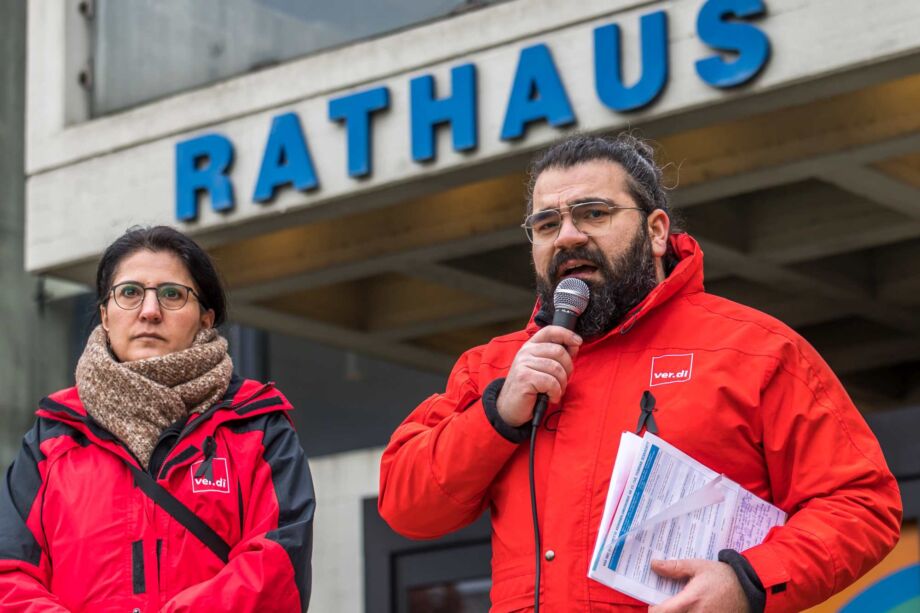 Ferhat Taysi, Gewerkschaftssekretär bei ver.di Ferhat Taysi, Gewerkschaftssekretär bei ver.di