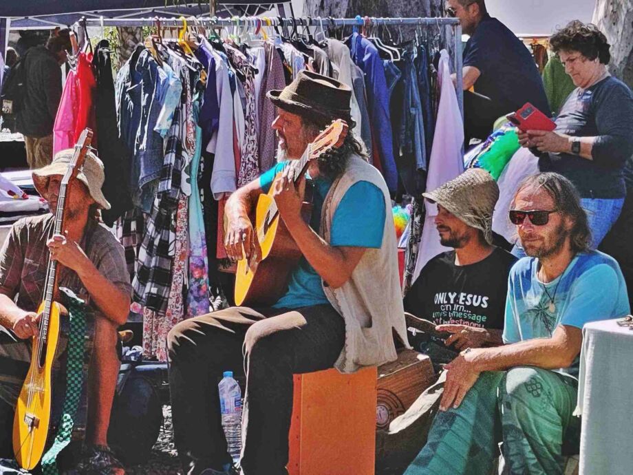 Auf dem Flohmarkt