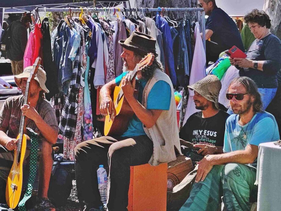 Auf dem Flohmarkt