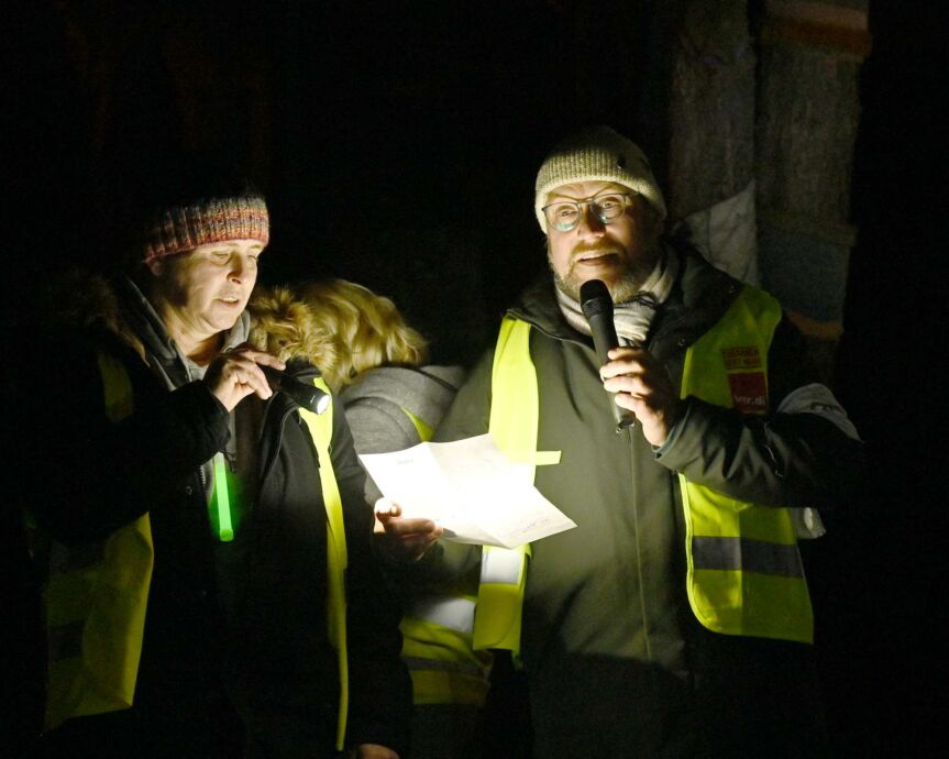 Die Arbeitsplätze und medizinische Versorgung in der Region sichern! Die Arbeitsplätze und medizinische Versorgung in der Region sichern!