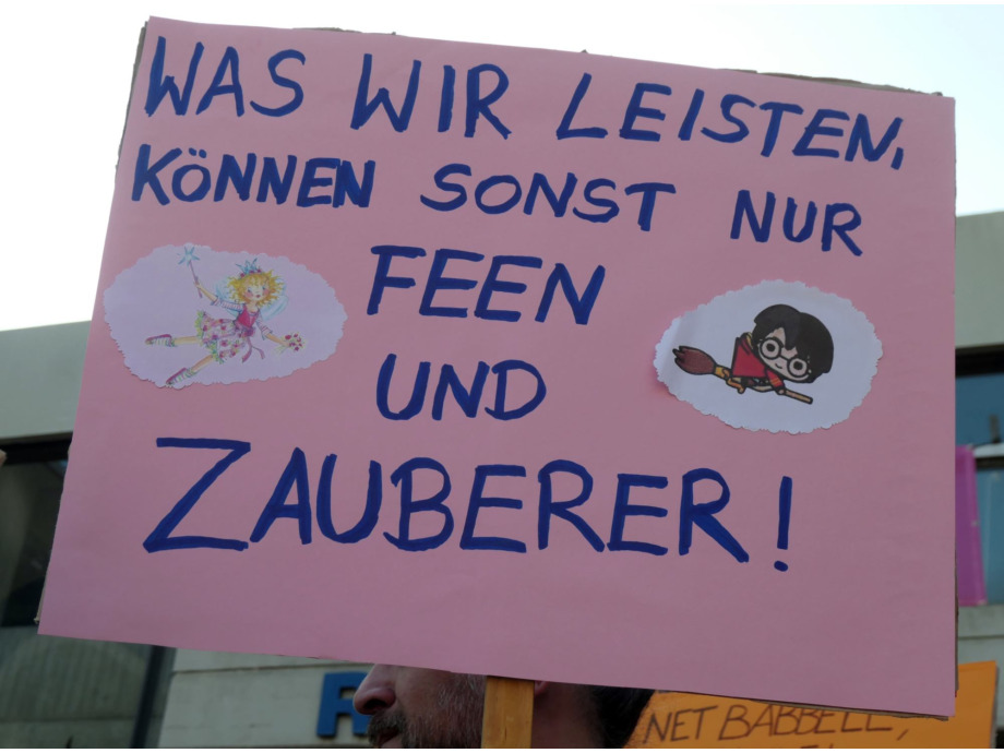 Wir sind mehr wert!