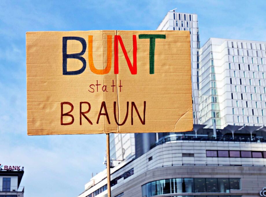 Klare Kante gegen Rechts
