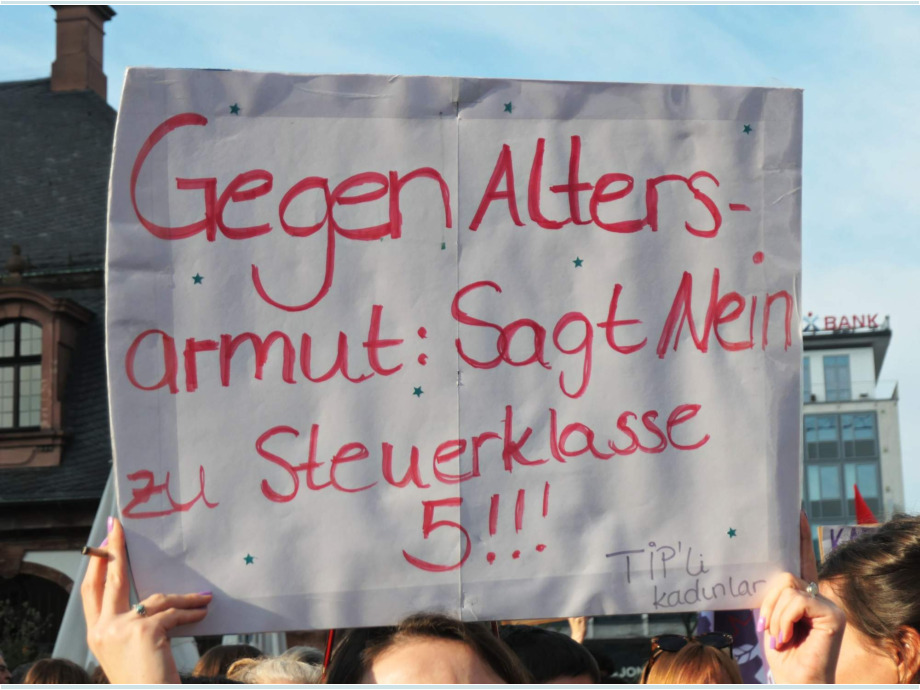 Kundgebung an der Hauptwache