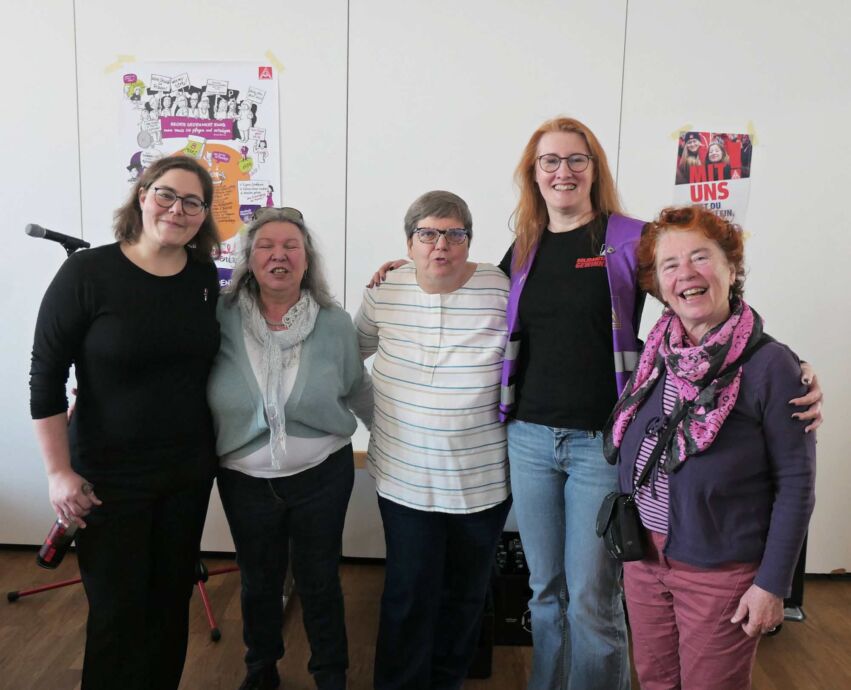 Politischer Frauentagsbrunch im DGB-Haus